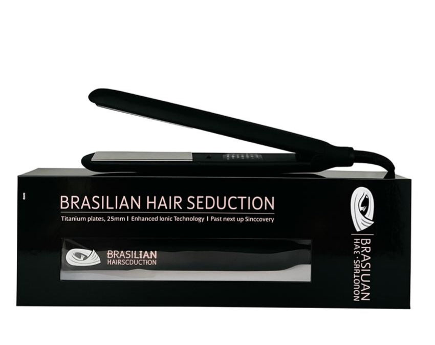 Brasilian Hair Seduction 230ºC Titanium 25mm plates